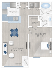 One Bedroom Apartment Apartments in Southwest Houston