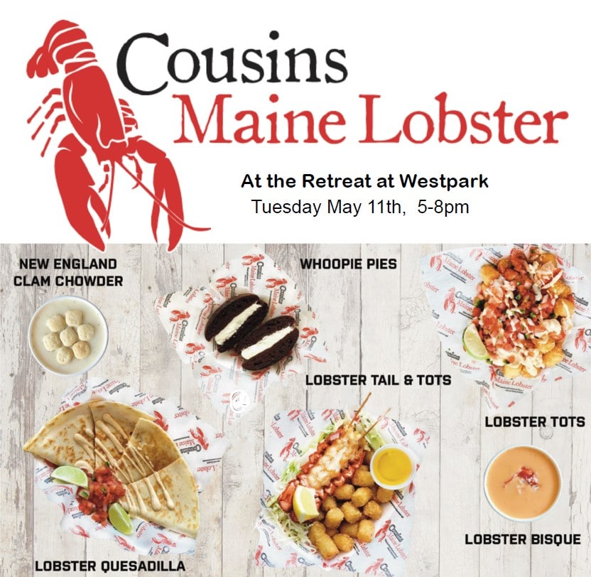 Cousins Maine Lobster at the resort in Westpark.