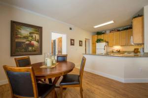 Two Bedroom Apartments in SW Houston, Texas - Classic Model Dining Room with View to Kitchen